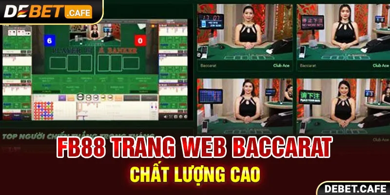 FB88 trang web trải nghiệm Baccarat chất lượng cao FB88 trang web trải nghiệm Baccarat chất lượng cao